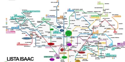 Карта баров Барселоны 